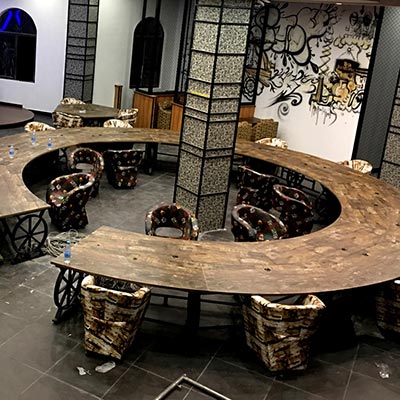 圓形網(wǎng)吧桌_型號(hào)TB041