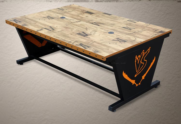 夢達(dá)網(wǎng)吧電競桌裝修效果圖