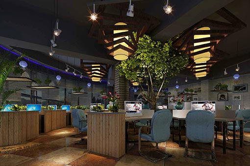 網(wǎng)咖經(jīng)營場景圖