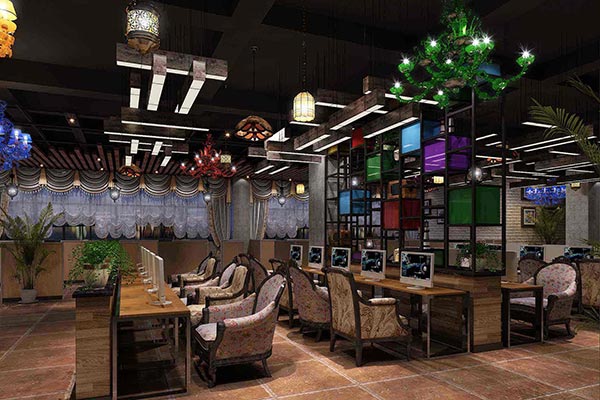 網(wǎng)咖效果圖