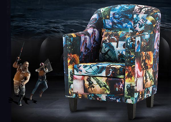 網(wǎng)吧單人沙發(fā)